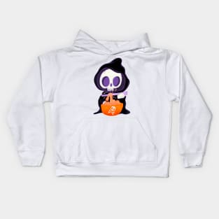 Purple death noodles Kids Hoodie